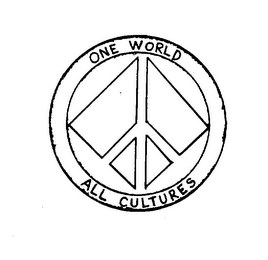 ONE WORLD ALL CULTURES