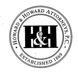 H&H HOWARD & HOWARD ATTORNEYS, P.C. ESTABLISHED 1869