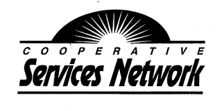 COOPERATIVE SERVICES NETWORK