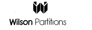 WILSON PARTITIONS