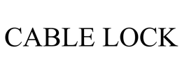 CABLE LOCK