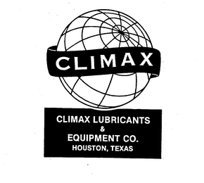 CLIMAX LUBRICANTS & EQUIPMENT CO. HOUSTON, TEXAS