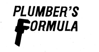 PLUMBER'S FORMULA