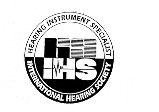 HIS IHS HEARING INSTRUMENT SPECIALIST INTERNATIONAL HEARING SOCIETY