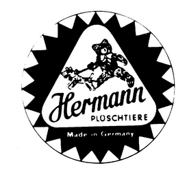 HERMANN PLUSCHTIERE MADE IN GERMANY