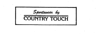 SPORTSWEAR BY COUNTRY TOUCH