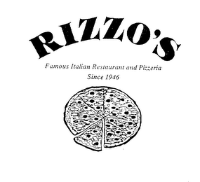 RIZZO'S FAMOUS ITALIAN RESTAURANT AND PIZZERIA SINCE 1946