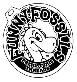 FUNNY FOSSILS PREHISTORIC THREADS