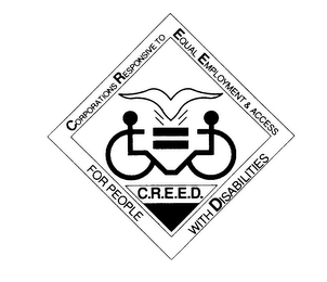 C.R.E.E.D. CORPORATION RESPONSIVE TO EQUAL EMPLOYMENT & ACCESS FOR PEOPLE WITH DISABILITIES