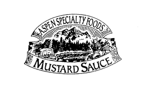 ASPEN SPECIALTY FOODS MUSTARD SAUCE