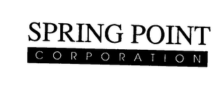 SPRING POINT CORPORATION