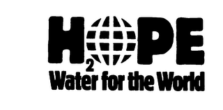 H2OPE WATER FOR THE WORLD