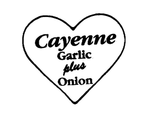 CAYENNE GARLIC PLUS ONION