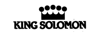 KING SOLOMON