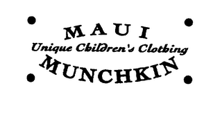 MAUI MUNCHKIN UNIQUE CHILDREN'S CLOTHING