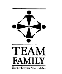 TEAM FAMILY TOGETHER EVERYONE ACHIEVES MORE