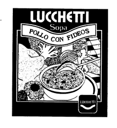 LUCCHETTI SOPA POLLO CON FIDEOS LUCCHETTI