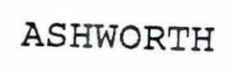 ASHWORTH
