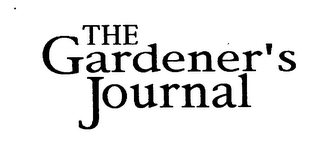 THE GARDENER'S JOURNAL