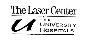 THE LASER CENTER AT THE UNIVERSITY HOSPITALS U