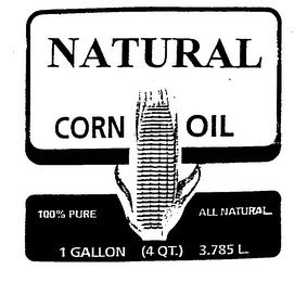 NATURAL CORN OIL 100% PURE ALL NATURAL