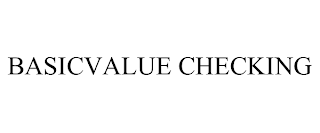 BASICVALUE CHECKING