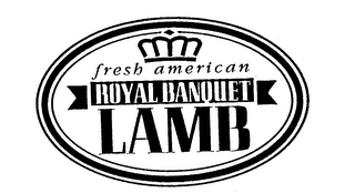 FRESH AMERICAN ROYAL BANQUET LAMB