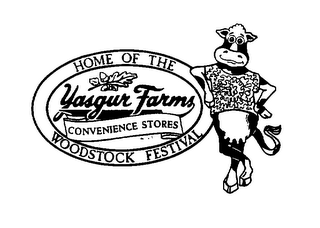 YASGUR FARMS HOME OF THE WOODSTOCK FESTIVAL CONVENIENCE STORES