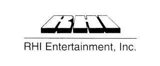 RHI RHI ENTERTAINMENT, INC.