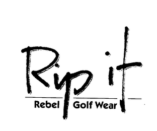RIP IT REBEL GOLF WEAR