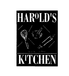 HAROLD'S KITCHEN QUALITY SINCE 1957