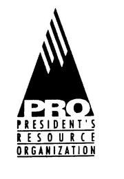 PRO PRESIDENT'S RESOURCE ORGANIZATION YOUR BOARD OF ASSOCIATES