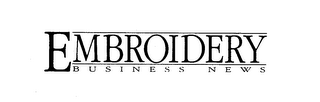EMBROIDERY BUSINESS NEWS