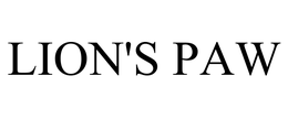LION'S PAW