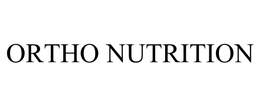 ORTHO NUTRITION