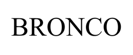 BRONCO trademark