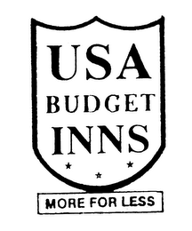 USA BUDGET INNS MORE FOR LESS