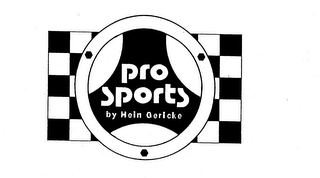 PRO SPORTS BY HEIN GERICKE