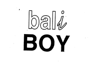 BALI BOY