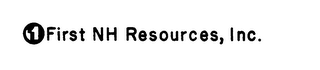 1 FIRST NH RESOURCES, INC.