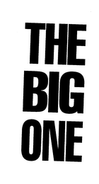 THE BIG ONE