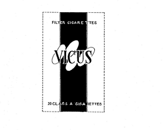 VICUS FILTER CIGARETTES 20 CLASS A CIGARETTES