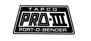 TAPCO PRO-III PORT-O-BENDER