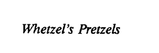 WHETZEL'S PRETZELS