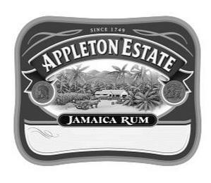 SINCE 1749 APPLETON ESTATE  JAMAICA RUM