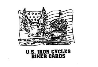 U.S. IRON CYCLES BIKER CARDS