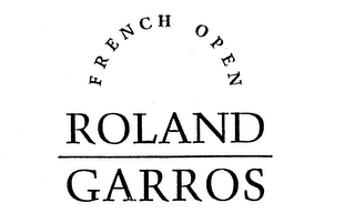 FRENCH OPEN ROLAND GARROS