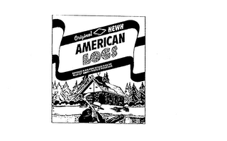 AMERICAN LOGS ORIGINAL HEWN REPRODUCE IN MINIATURE DETAILED SCALE THE ROUGE-CUT, SQUARE-TIMBERS OF PIONEER DAYS