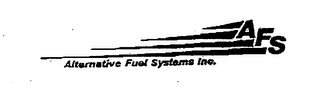 AFS ALTERNATIVE FUEL SYSTEMS INC.