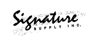 SIGNATURE SUPPLY INC